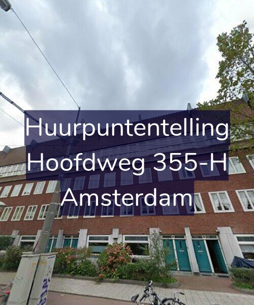 Foto gevel Huurpuntentelling voor Hoofdweg 355-H, Amsterdam