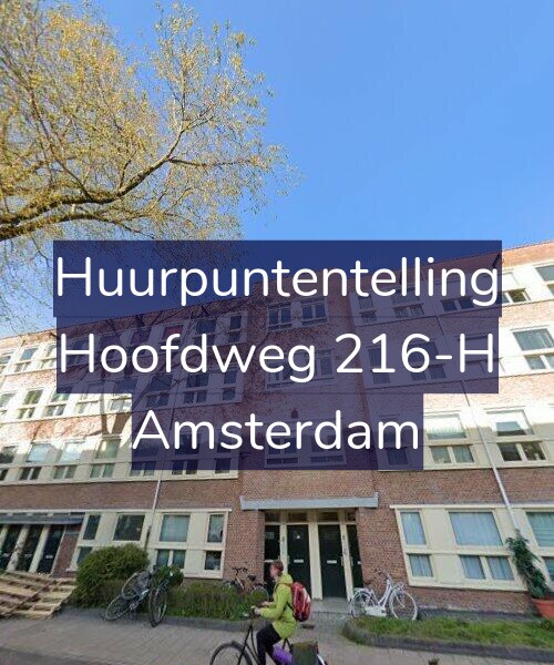 Foto gevel Huurpuntentelling voor Hoofdweg 216-H, Amsterdam