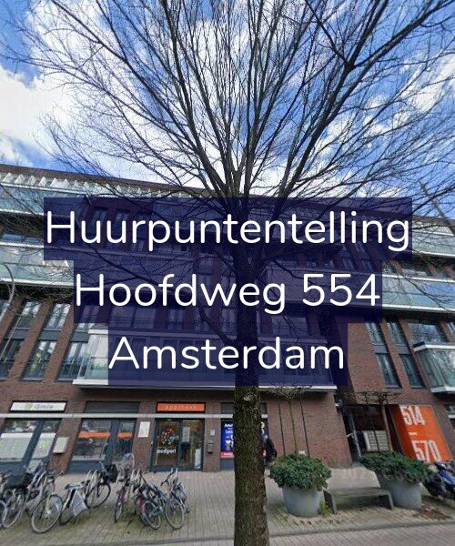 Foto gevel Huurpuntentelling voor Hoofdweg 554, Amsterdam