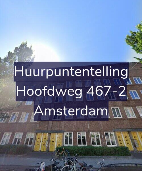 Foto gevel Huurpuntentelling voor Hoofdweg 467-2, Amsterdam