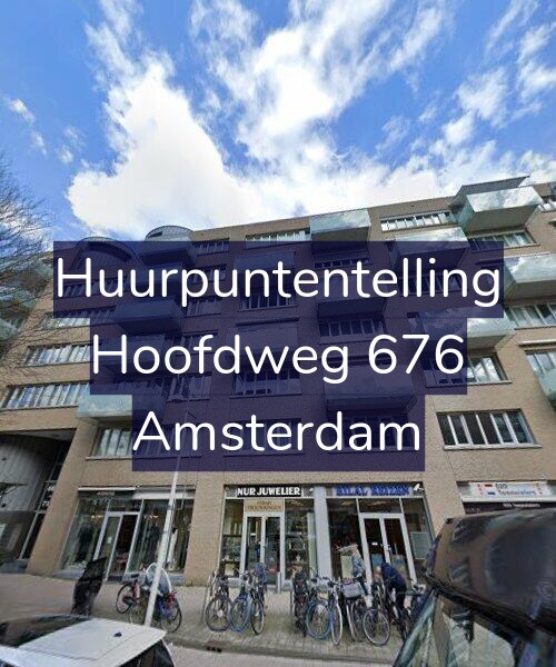 Foto gevel Huurpuntentelling voor Hoofdweg 676, Amsterdam