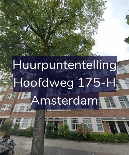 Foto gevel Huurpuntentelling voor Hoofdweg 175-H, Amsterdam