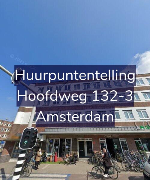 Foto gevel Huurpuntentelling voor Hoofdweg 132-3, Amsterdam