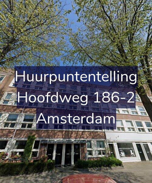 Foto gevel Huurpuntentelling voor Hoofdweg 186-2, Amsterdam