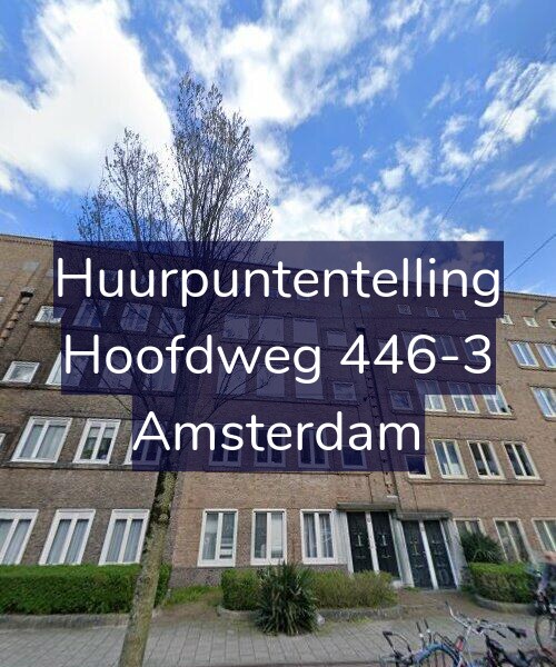 Foto gevel Huurpuntentelling voor Hoofdweg 446-3, Amsterdam