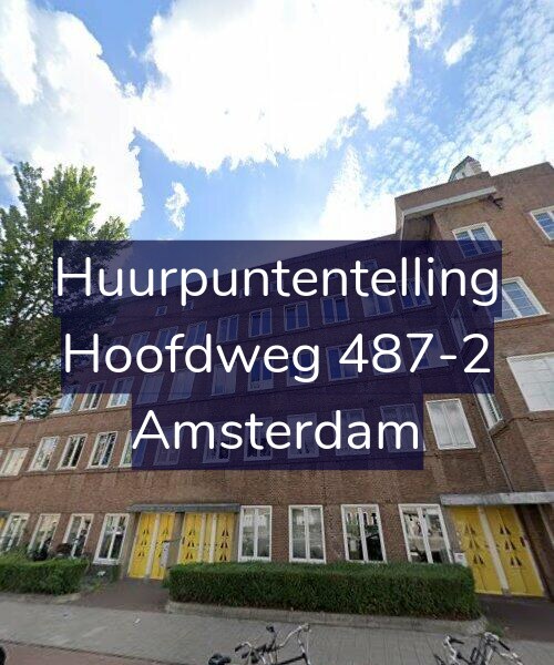 Foto gevel Huurpuntentelling voor Hoofdweg 487-2, Amsterdam