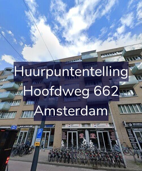 Foto gevel Huurpuntentelling voor Hoofdweg 662, Amsterdam
