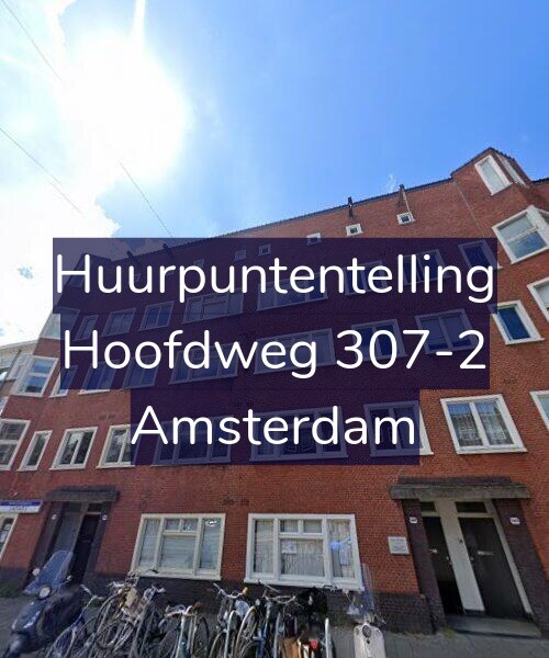 Foto gevel Huurpuntentelling voor Hoofdweg 307-2, Amsterdam