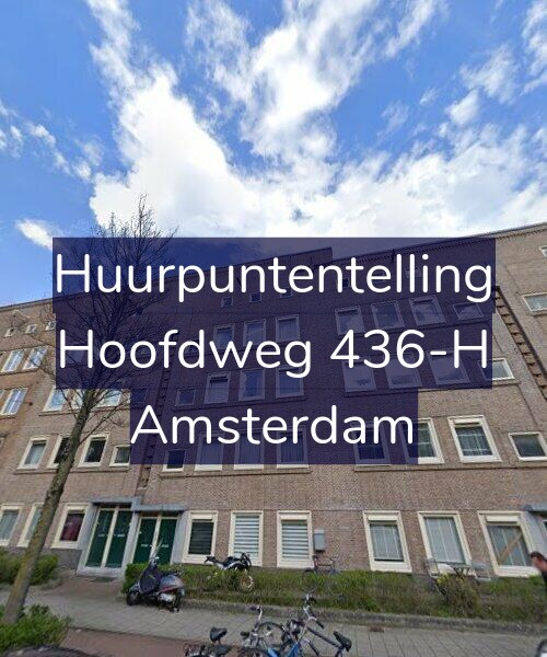 Foto gevel Huurpuntentelling voor Hoofdweg 436-H, Amsterdam