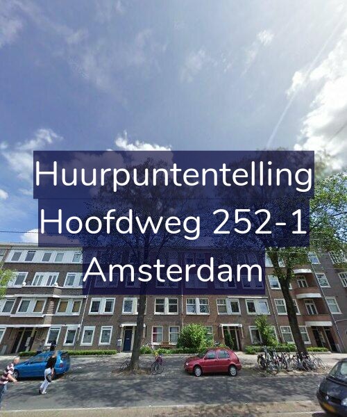 Foto gevel Huurpuntentelling voor Hoofdweg 252-1, Amsterdam
