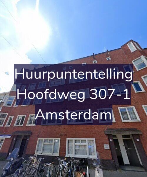 Foto gevel Huurpuntentelling voor Hoofdweg 307-1, Amsterdam
