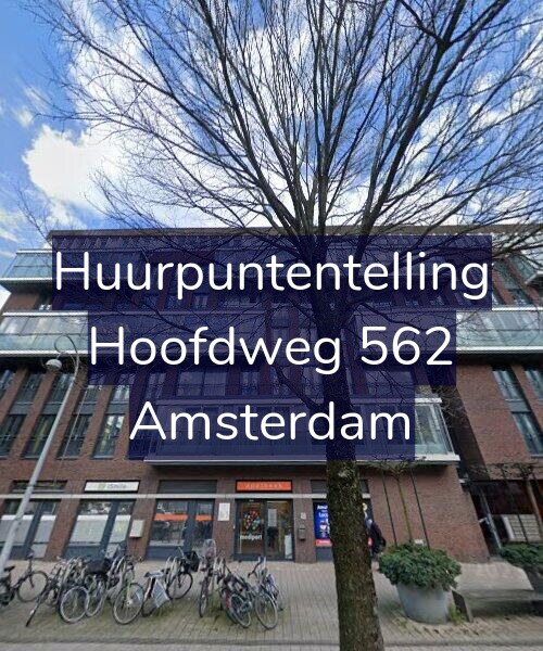 Foto gevel Huurpuntentelling voor Hoofdweg 562, Amsterdam