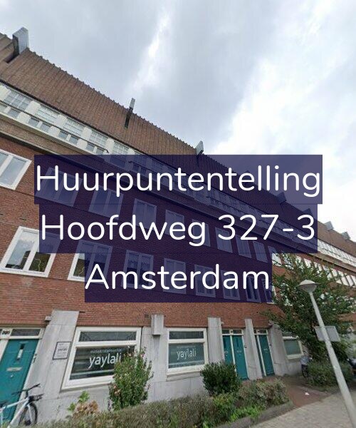 Foto gevel Huurpuntentelling voor Hoofdweg 327-3, Amsterdam