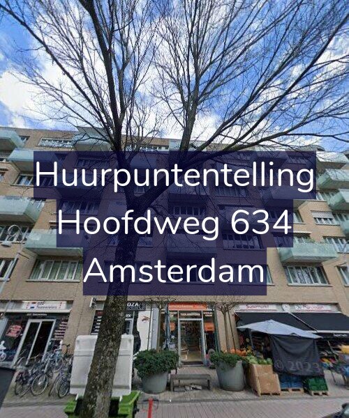 Foto gevel Huurpuntentelling voor Hoofdweg 634, Amsterdam