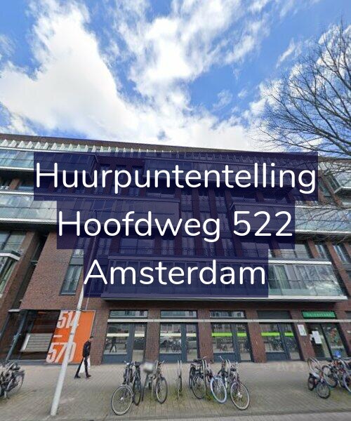 Foto gevel Huurpuntentelling voor Hoofdweg 522, Amsterdam
