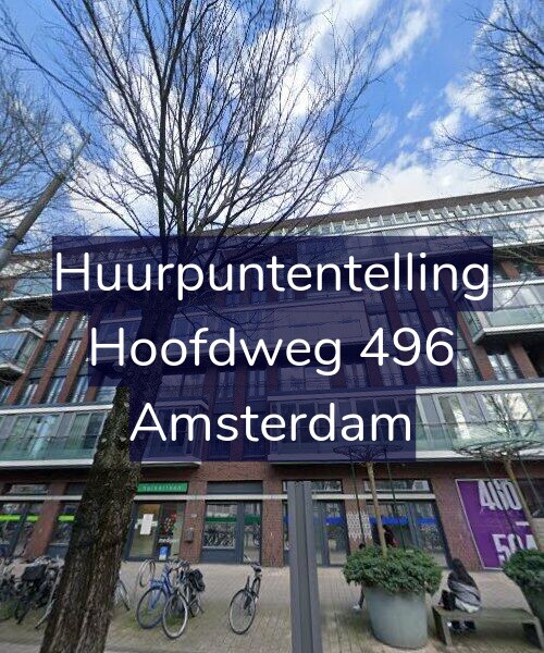 Foto gevel Huurpuntentelling voor Hoofdweg 496, Amsterdam