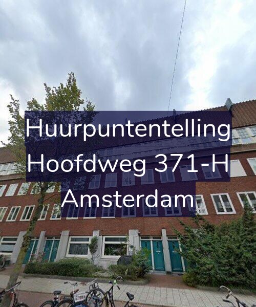 Foto gevel Huurpuntentelling voor Hoofdweg 371-H, Amsterdam