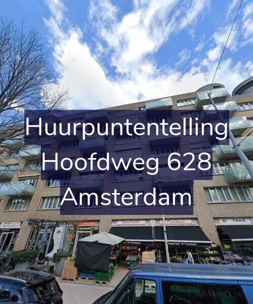 Foto gevel Huurpuntentelling voor Hoofdweg 628, Amsterdam