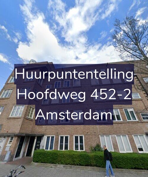 Foto gevel Huurpuntentelling voor Hoofdweg 452-2, Amsterdam