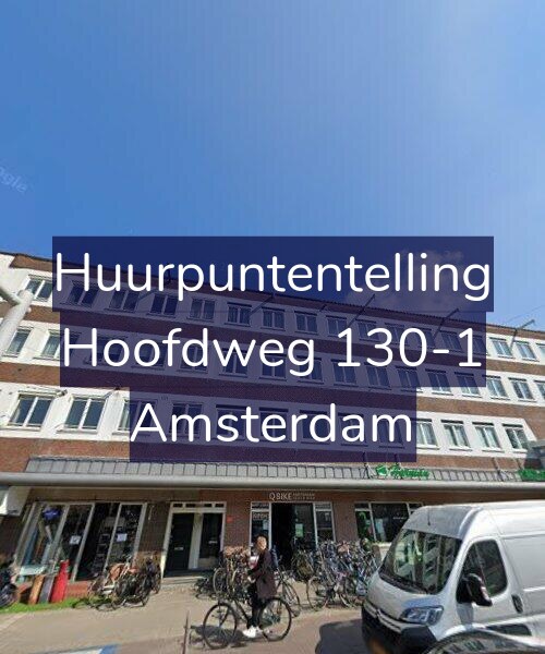 Foto gevel Huurpuntentelling voor Hoofdweg 130-1, Amsterdam
