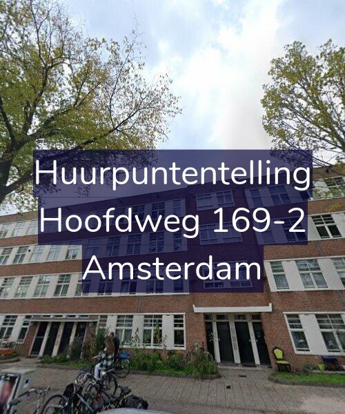 Foto gevel Huurpuntentelling voor Hoofdweg 169-2, Amsterdam