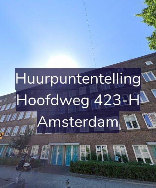 Foto gevel Huurpuntentelling voor Hoofdweg 423-H, Amsterdam
