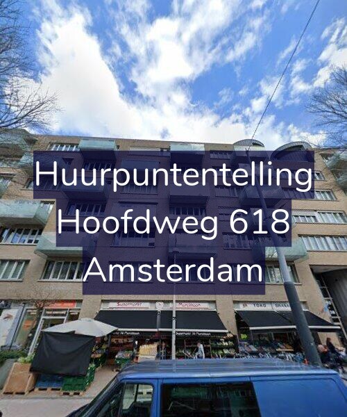 Foto gevel Huurpuntentelling voor Hoofdweg 618, Amsterdam