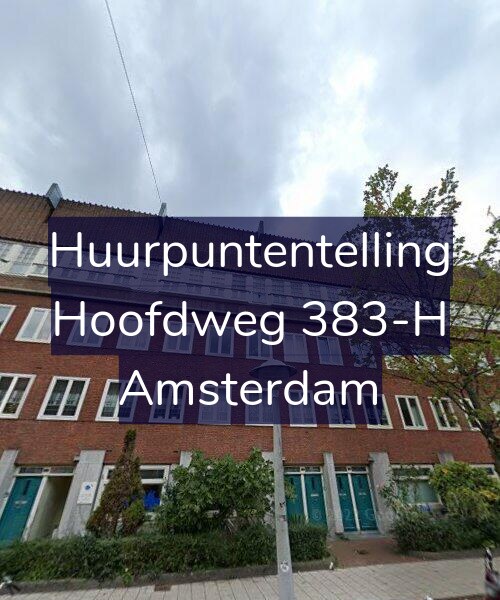 Foto gevel Huurpuntentelling voor Hoofdweg 383-H, Amsterdam