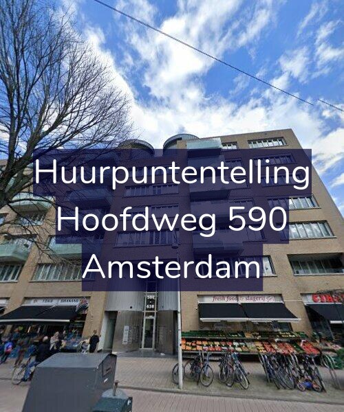 Foto gevel Huurpuntentelling voor Hoofdweg 590, Amsterdam