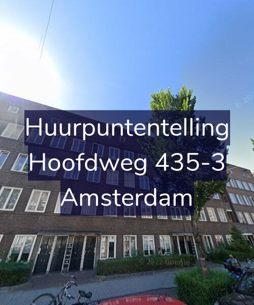 Foto gevel Huurpuntentelling voor Hoofdweg 435-3, Amsterdam