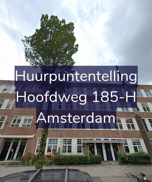 Foto gevel Huurpuntentelling voor Hoofdweg 185-H, Amsterdam