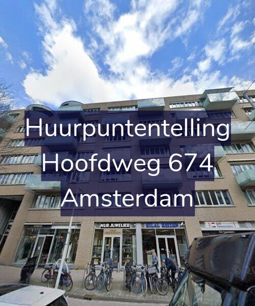 Foto gevel Huurpuntentelling voor Hoofdweg 674, Amsterdam