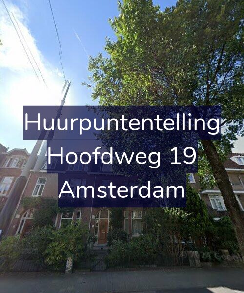 Foto gevel Huurpuntentelling voor Hoofdweg 19, Amsterdam