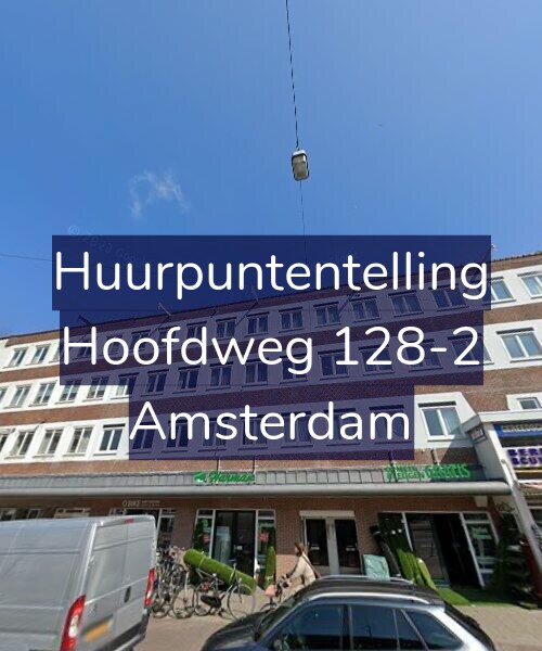 Foto gevel Huurpuntentelling voor Hoofdweg 128-2, Amsterdam