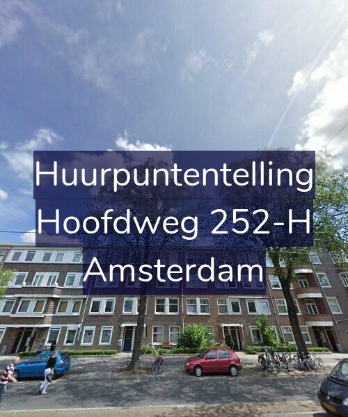 Foto gevel Huurpuntentelling voor Hoofdweg 252-H, Amsterdam