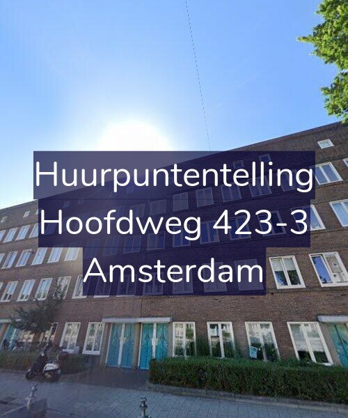 Foto gevel Huurpuntentelling voor Hoofdweg 423-3, Amsterdam