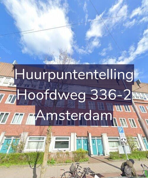Foto gevel Huurpuntentelling voor Hoofdweg 336-2, Amsterdam