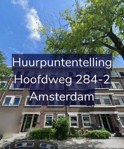 Foto gevel Huurpuntentelling voor Hoofdweg 284-2, Amsterdam