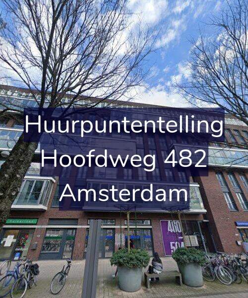 Foto gevel Huurpuntentelling voor Hoofdweg 482, Amsterdam