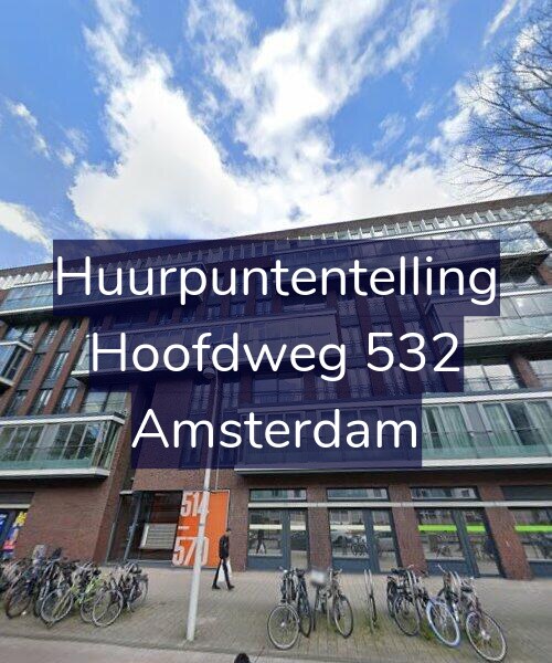 Foto gevel Huurpuntentelling voor Hoofdweg 532, Amsterdam