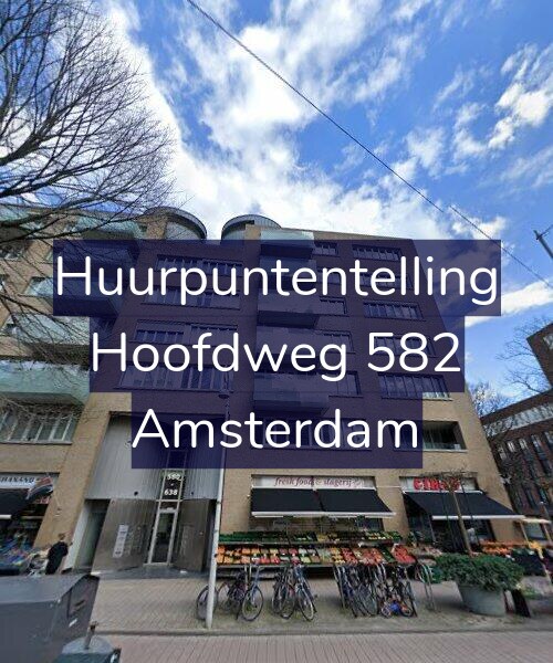 Foto gevel Huurpuntentelling voor Hoofdweg 582, Amsterdam