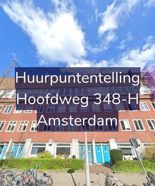 Foto gevel Huurpuntentelling voor Hoofdweg 348-H, Amsterdam