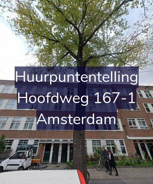 Foto gevel Huurpuntentelling voor Hoofdweg 167-1, Amsterdam