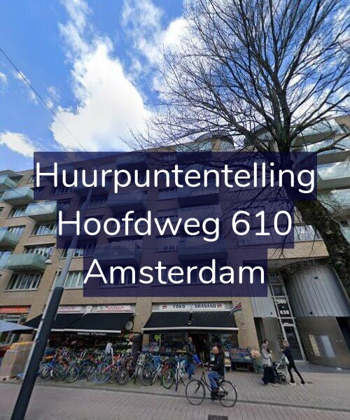 Foto gevel Huurpuntentelling voor Hoofdweg 610, Amsterdam