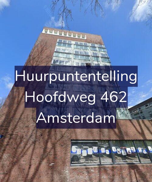 Foto gevel Huurpuntentelling voor Hoofdweg 462, Amsterdam