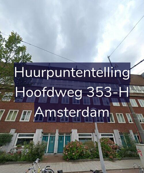 Foto gevel Huurpuntentelling voor Hoofdweg 353-H, Amsterdam