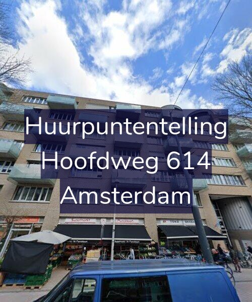 Foto gevel Huurpuntentelling voor Hoofdweg 614, Amsterdam