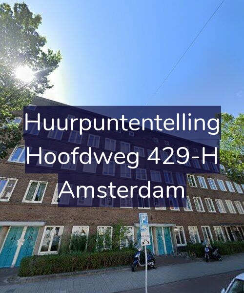 Foto gevel Huurpuntentelling voor Hoofdweg 429-H, Amsterdam