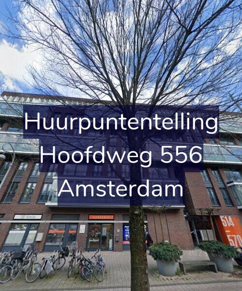 Foto gevel Huurpuntentelling voor Hoofdweg 556, Amsterdam
