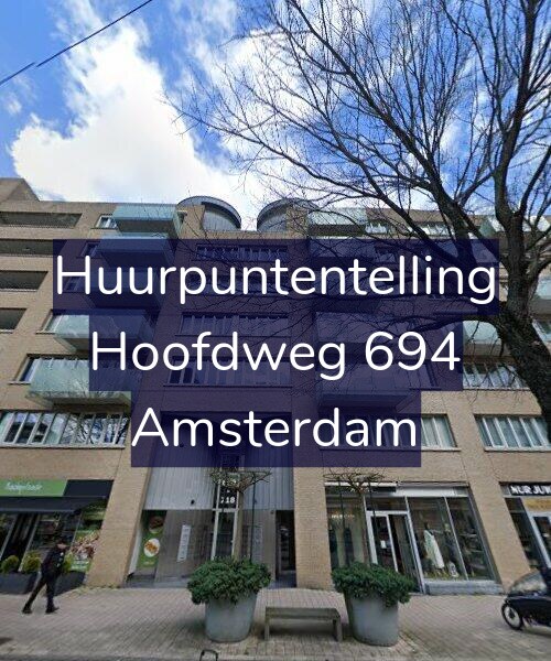 Foto gevel Huurpuntentelling voor Hoofdweg 694, Amsterdam